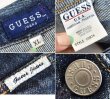 画像2: USA製【ビンテージ】【GUESS】【ゲス】2'nd【セカンドタイプ】【デニムジャケット】Ｇジャン【サイズXL】レディース古着  (2)