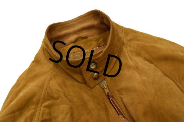 画像6:  【ビンテージ】【JEFEREY BANKS FOR LAKELAND】【ニット裏地】【スエードブルゾン】【スエードジャケット】【サイズ46】  (6)