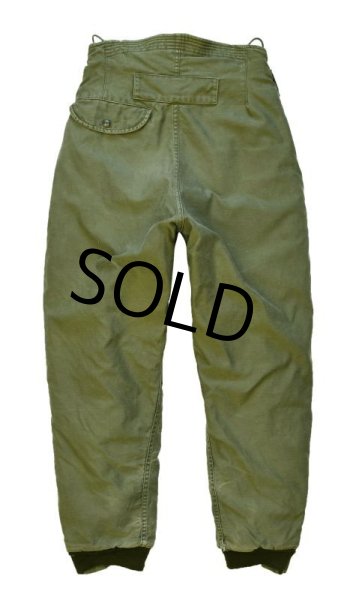 画像3: 60’s【米軍実物】ビンテージ【U.S.NAVY】【コールドウェザー】【ウール裏地付き】【デッキパンツ】【サイズS】  (3)