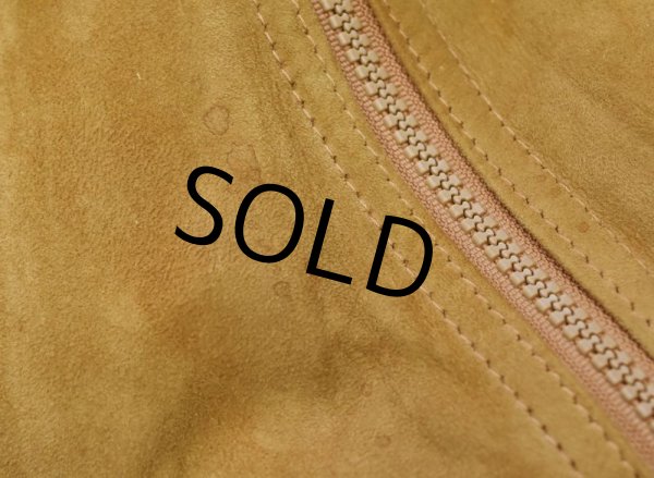 画像5:  【ビンテージ】【JEFEREY BANKS FOR LAKELAND】【ニット裏地】【スエードブルゾン】【スエードジャケット】【サイズ46】  (5)