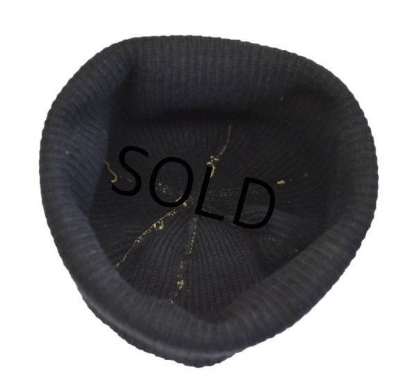 画像5: 40's【WW2】【米軍実物】USAAF【ビンテージ】【A-4】キャップ【後染め】ネイビー【U.S.ARMY】【ワッチキャップ】  (5)