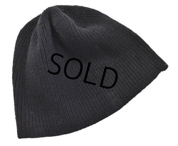 画像4: 40's【WW2】【米軍実物】USAAF【ビンテージ】【A-4】キャップ【後染め】ネイビー【U.S.ARMY】【ワッチキャップ】  (4)