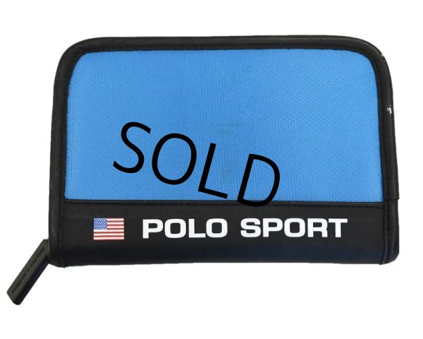 画像3: 【ラルフローレン】【ポロスポーツ】【水色】【ウォレット】【財布】【カードケース】【ポーチ】  (3)
