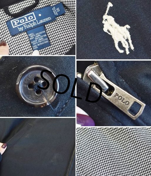 画像2: 【ラルフローレン】黒【ブルゾン】【スウィングトップ】【サイズＳ】  (2)