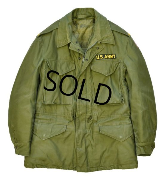 画像3: 【50's】ビンテージ【米軍実物】U.S.ARMY【M-51】【パイルライナー付】【フィールドジャケット】【S-S】  (3)