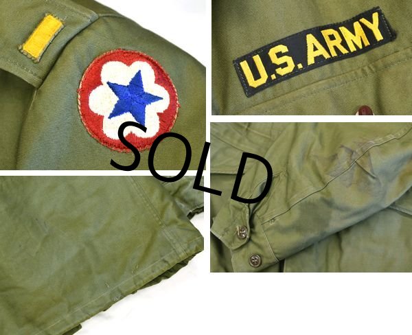 画像4: 【50's】ビンテージ【米軍実物】U.S.ARMY【M-51】【パイルライナー付】【フィールドジャケット】【S-S】  (4)