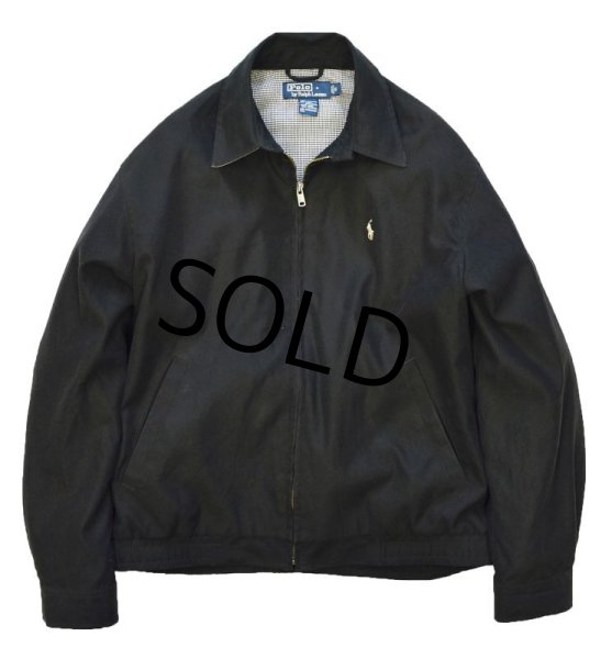 画像3: 【ラルフローレン】黒【ブルゾン】【スウィングトップ】【サイズＳ】  (3)