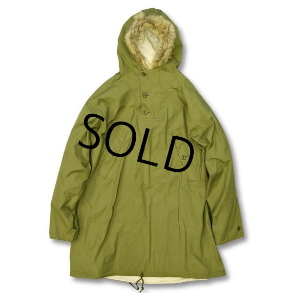 画像5: 40's【ビンテージ】【デッドストック】【米軍実物】【U.S.ARMY】コヨーテファー【リバーシブル】【スノーパーカー】【スキーパーカー】【サイズL】  (5)