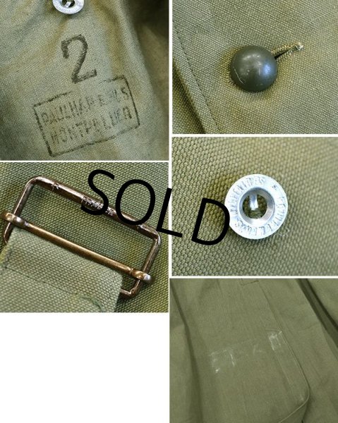 画像2: 50's【ビンテージ】【フランス軍】フレンチアーミー【M35】【モーターサイクルコート】【サイズ2】  (2)