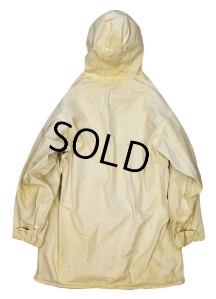 画像4: 40's【ビンテージ】【デッドストック】【米軍実物】【U.S.ARMY】コヨーテファー【リバーシブル】【スノーパーカー】【スキーパーカー】【サイズL】  (4)