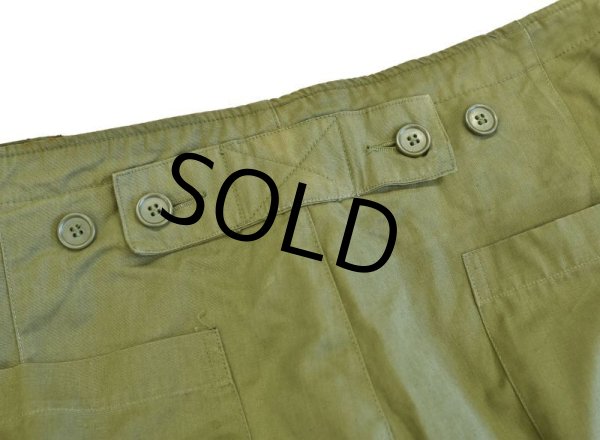 画像6: 50's【米軍実物】【U.S.NAVY】【ウール裏地付き】【デッキパンツ】【サイズＬ】  (6)