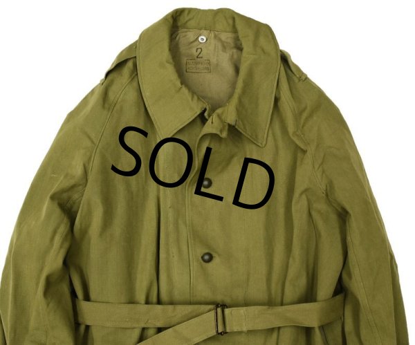 画像6: 50's【ビンテージ】【フランス軍】フレンチアーミー【M35】【モーターサイクルコート】【サイズ2】  (6)