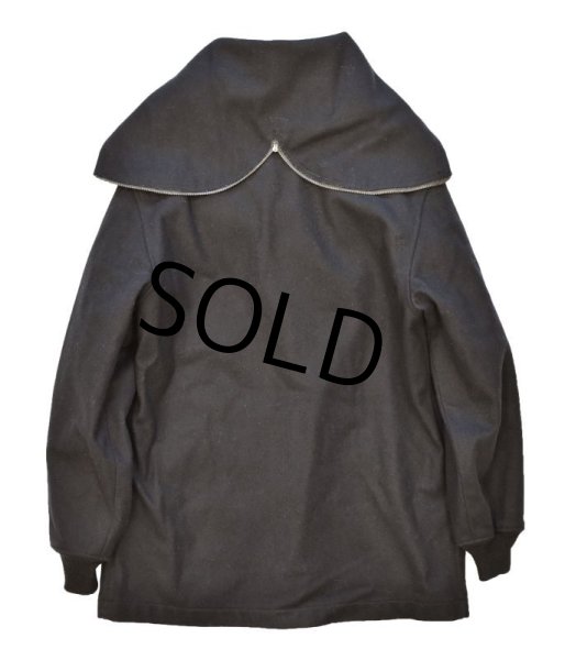 画像3: 【USA製】【ビンテージ】【米軍実物】【VTCC】【Virginia Tech Corps of Cadets】【Neptune Garment Co.】【黒】【ウール】【カデットコート】  (3)