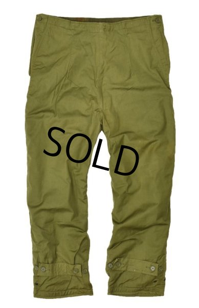 画像1: 50's【米軍実物】【U.S.NAVY】【ウール裏地付き】【デッキパンツ】【サイズＬ】  (1)