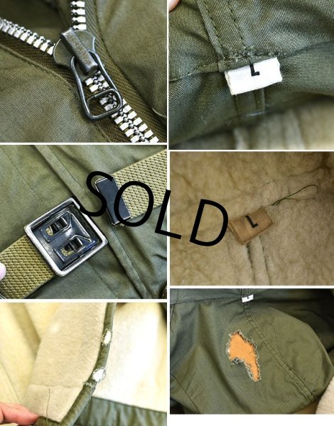 画像3: 【50's】【ビンテージ】【米軍実物】【M-47】【パイルライナー付き】【オーバーコート】【フルセット】モッズパーカー 【サイズL】  (3)