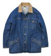 画像1: 【USA製】【HUNT CLUB】【デニムジャケット】【デニムカバーオール】【サイズＬ程度】【レディース古着】  (1)