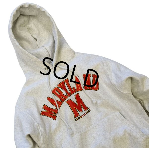 画像4: 【チャンピオン】グレー【MARYLAND  M】【リバースウィーブ】【パーカー】【サイズS】  (4)