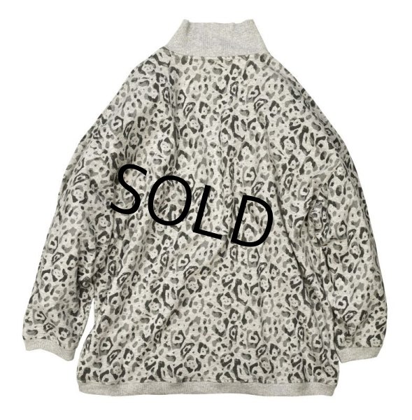 画像3: 新品未使用‼【aerie】【グレー豹柄】【ハーフジップスウェット】【サイズXL】  (3)