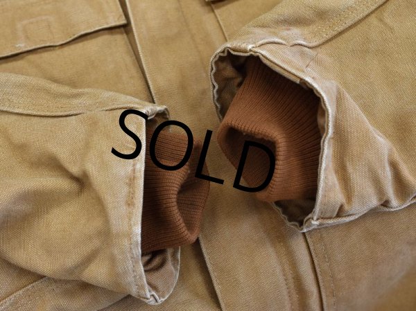 画像4: USA製【ビンテージ】【カーハート】【キルティング裏地付き】【ダック地】【ワークジャケット】【サイズ52】  (4)