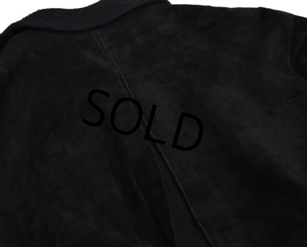 画像6: 小さめサイズ【ビンテージ】【オールドブルックス】【Brooks Brothers】【黒】【スエードブルゾン】【ジップアップジャケット】【サイズ４】  (6)