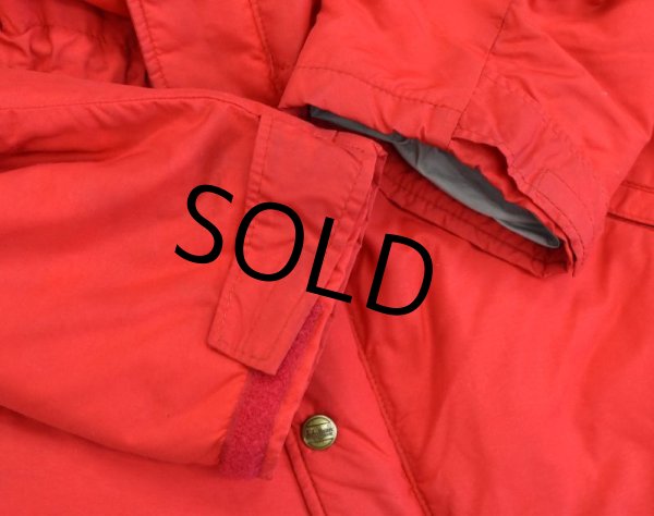 画像6: 90's【USA製】【ビンテージ】【LLビーン】【L.L.bean】赤【PENOBSCOT PARKA】ペノブスコットパーカー【マウンテンパーカー】ダウンジャケット【サイズM】  (6)