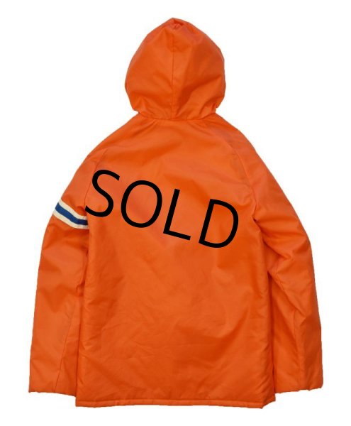 画像3: 80's【USA製】【ビンテージ】【NFL】【DENVER BRONCOS】【オレンジ×青】中綿入り【ナイロンジャケット】 【サイズXS】  (3)