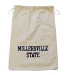 画像4: 【ビンテージ】【MILLERSVILLE STATE】【生成り】【ダッフルバッグ】  (4)