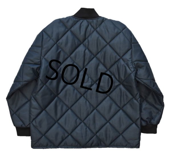 画像4: 90's【USA製】【デッドストック】【ビンテージ】【K penguin】【紺】【キルティングジャケット】【サイズM】   (4)