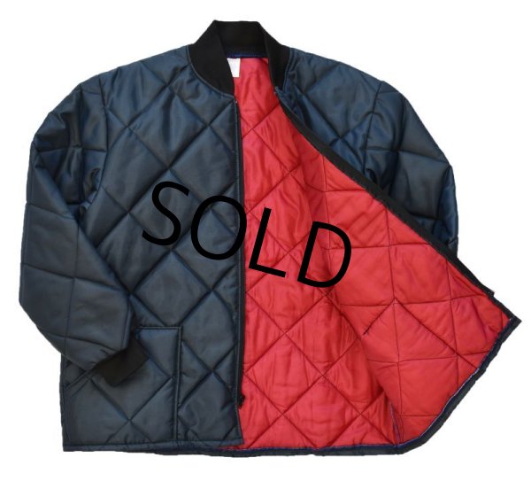 画像3: 90's【USA製】【デッドストック】【ビンテージ】【K penguin】【紺】【キルティングジャケット】【サイズM】   (3)