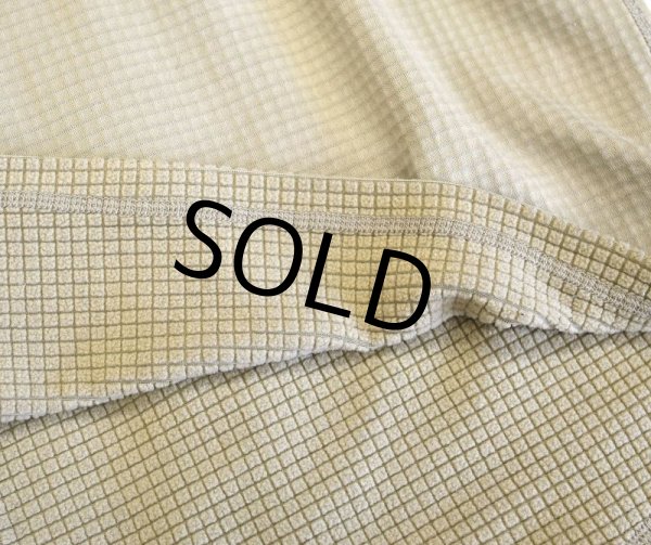 画像3: 【米軍】【ECWCS】【GEN3】【LEVEL2】【グリッドフリース】 プルオーバー 【ミッドウエイトシャツ】ハーフジップ 【サイズM-R】  (3)