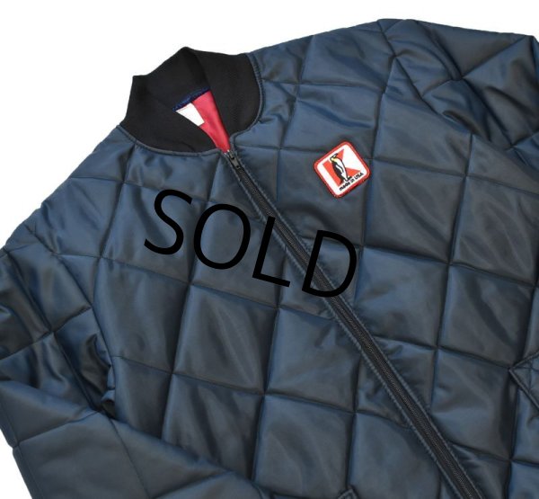 画像5: 90's【USA製】【デッドストック】【ビンテージ】【K penguin】【紺】【キルティングジャケット】【サイズM】   (5)