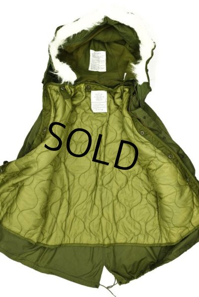 画像4: ほぼ未使用!!【80's】【ビンテージ】【米軍実物】【M-65】【モッズパーカー】【フィールドパーカー】【フルセット】【フィッシュテイルパーカー】【サイズM】  (4)