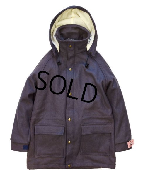 画像1: 【デッドストック】【USA製】【ビンテージ】【ウールリッチ ウーマン】woolrich【チャコール】【ウールコート】【サイズＳ】【レディース古着】  (1)