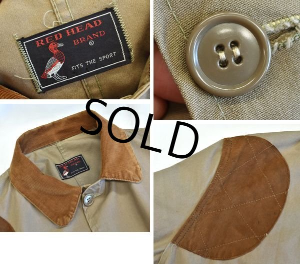 画像2: 【ビンテージ】【red head】レッドヘッド【ブラウン】【ハンティングジャケット】  (2)