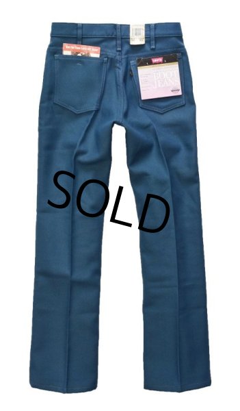 画像4: USA製【デッドストック】【ビンテージ】【LEVI'S】【リーバイス】【水色】【スタプレスト】ブーツカット【30×31】  (4)