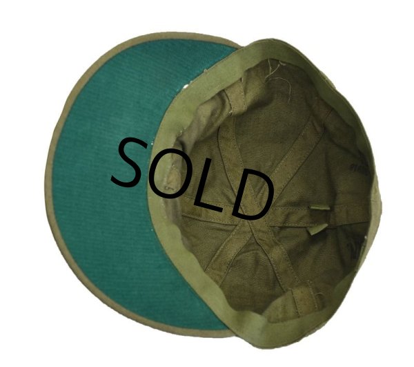 画像5: 40's【デッドストック】 【ビンテージ】【U.S.NAVY】【USN】【N-3】【HBTキャップ】【ステンシル入り】サイズ7 1/4【59cm程度】  (5)