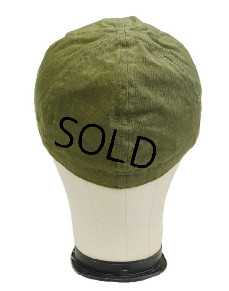 画像4: 40's【デッドストック】 【ビンテージ】【U.S.NAVY】【USN】【N-3】【HBTキャップ】【ステンシル入り】サイズ7 1/4【59cm程度】  (4)