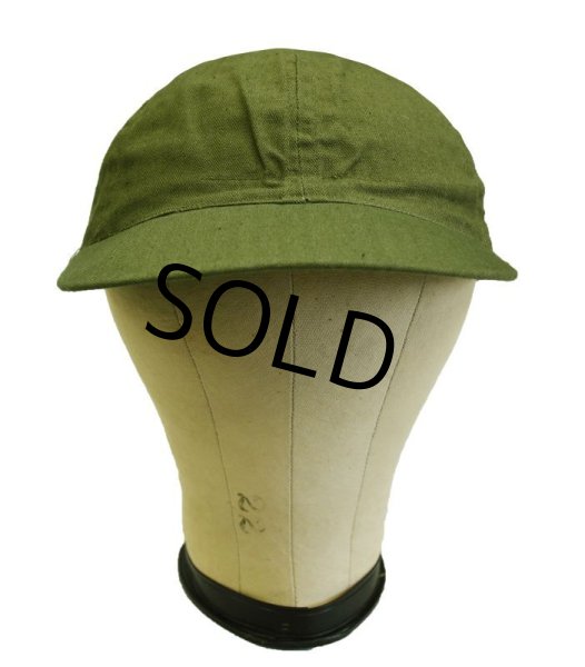 画像4: 40's【デッドストック】 【ビンテージ】【U.S.NAVY】【USN】【N-3】【HBTキャップ】サイズ7 3/8【57.5cm程度】  (4)