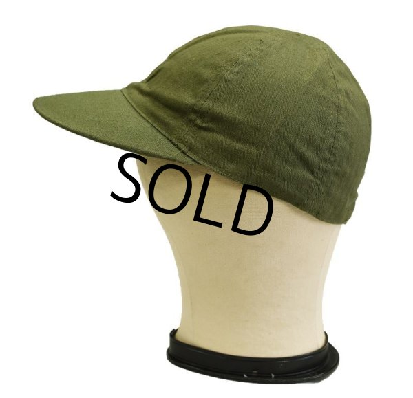 画像3: 40's【デッドストック】 【ビンテージ】【U.S.NAVY】【USN】【N-3】【HBTキャップ】サイズ7 1/4【57cm程度】  (3)