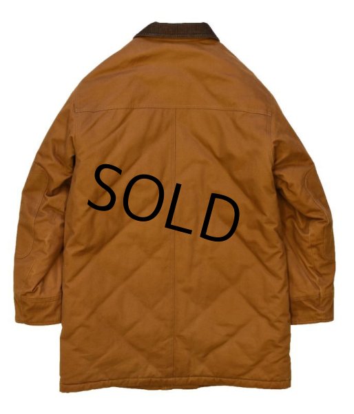 画像3: 【ビンテージ】【LLビーン】【L.L.bean】【ブラウン】【襟コーデュロイ】【中綿入りコート】【サイズL】  (3)