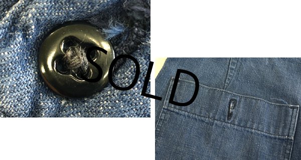 画像3: 60's【ビンテージ】米軍実物【USN】【U.S.NAVY】【デニムセーラーパンツ】ベルボトム【W32程度】 (3)