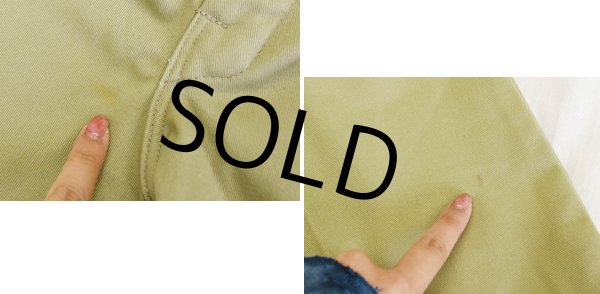 画像4: 【ほぼ未使用!!】80's【USA製】【ビンテージ】【L.L.bean】LLビーン 【裏地付き】【チノパンツ】【33×31】  (4)