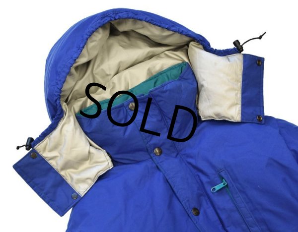 画像6: USA製【ビンテージ】【LLビーン】【L.L.bean】【青】【ダウン入りマウンテンパーカー】【PENOBSCOT PARKA】【ペノブスコットパーカー】ダウンジャケット【サイズM程度】  (6)