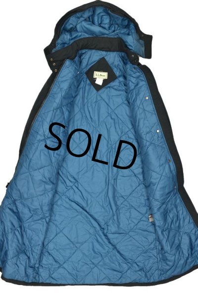 画像4: 【ビンテージ】【L.L.bean】【LLビーン】【黒】【シンサレート】ロングコート【レディース古着】レディースM  (4)