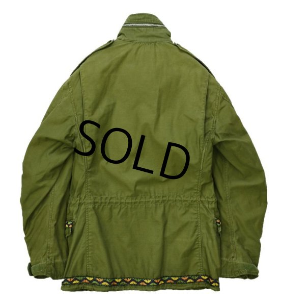 画像3: 【60's】【ビンテージ】【米軍実物】【U.S.ARMY】2'nd【2型】【M-65】【アルミジップ】【フィールドジャケット】【チロリアンテープ】  (3)