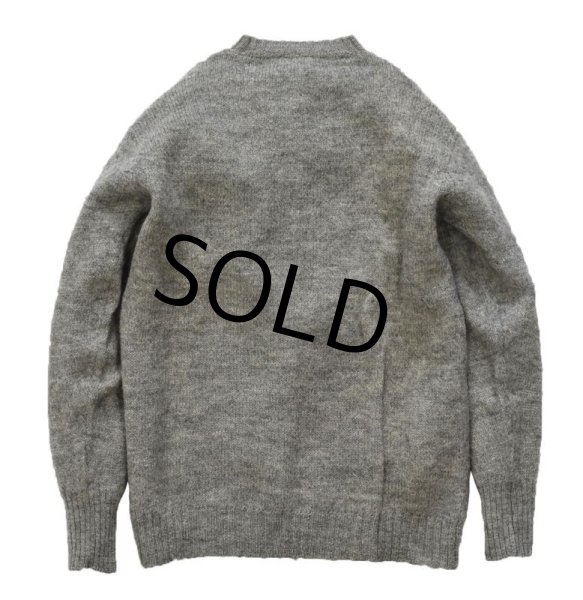 画像3: ビンテージ【Kingstone Sportknit】【グレー】【ウールカーディガン】【レディース古着】  (3)