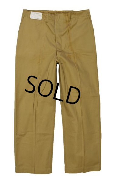 画像3: 【40's】【デッドストック】【ビンテージ】米軍実物【USMC】【チノパンツ】【チノパン】【W35程度】  (3)