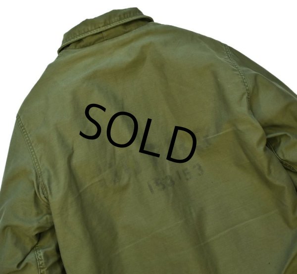 画像5: 【米軍実物】【ビンテージ】US.NAVY【初期型】【A-2】ステンシル入り【デッキジャケット】【サイズL】  (5)