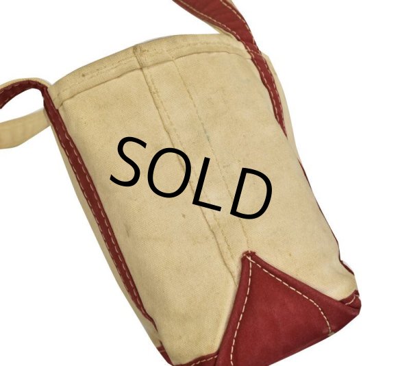 画像8: 稀少!!【内ポケット付き!!】【ビンテージ】【L.L.bean】【ＬＬビーン】 【赤×キャンバス】 【トートバッグ】  (8)