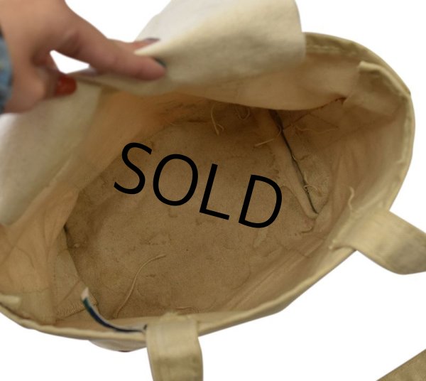 画像6: 稀少!!【内ポケット付き!!】【ビンテージ】【L.L.bean】【ＬＬビーン】 【赤×キャンバス】 【トートバッグ】  (6)